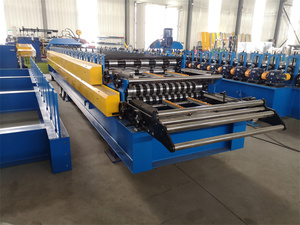 Hai lớp sóng mái ngói tráng men hình thành động cơ máy bơm động cơ độ chính xác cao 380V cuộn hình thành dòng cho lợp - Product Image 3