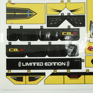 Calcomanías de Acrílico Ultrafinas para Impresión Personalizada, Calcomanías de Agua para Modelos de Autos de Carreras GT a Escala 1/24, Adhesivos de Detallado para Juguetes - Product Image 3