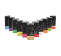 Caja de lápiz labial personalizada profesional Laminación mate Estilo moderno UV para lápiz labial Pestañas Aceite esencial Crema facial por encargo