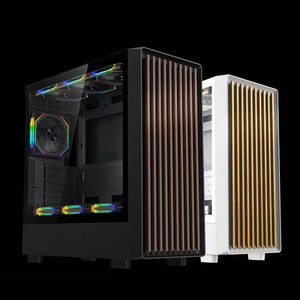 High Quality <strong>Gaming</strong> <strong>Pc</strong> <strong>Case</strong> Atx <strong>Pc</strong> <strong>Case</strong> with Wooden Front Panel Support 240mm 360mm Water Cooler - Product Image 3