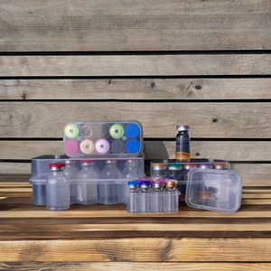 Wholesale Customized 3ml 5ml 7ml 10ml 10cc 20ml Vaccine <b>Bottle</b> Packaging Storage Box Plastic Vial Box Boxes for Vials - Product Image 1