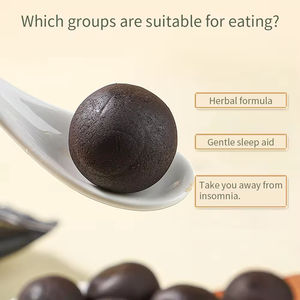 Pilules naturelles de graines de jujube aigre 300g Formule à base de plantes pour le soutien du sommeil et le soulagement du stress Boules de jujube sauvage Sommeil doux - Product Image 4