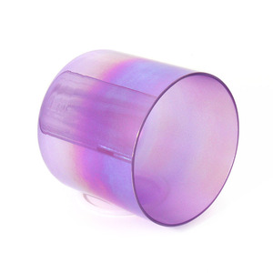 Cuenco <span class=keywords><strong>de</strong></span> Cristal Alquímico Transparente Morado Cristalino, Sanación <span class=keywords><strong>de</strong></span> Chakras, Meditación, Yoga, Productos Personalizados 440hz 432hz - Product Image 2
