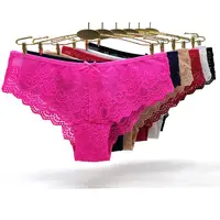 Sexy Lace Silk Underwear for Women, English Label