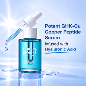 GHK Cu SNAP 8 Facial Serum With Copper Tripeptide 1 Sodium Hyaluronate Moisturizing Support Skin Barrier Smooth Fine Lines - Product Image 4