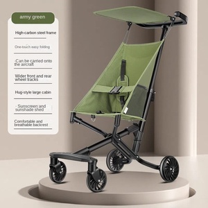 <span class=keywords><strong>Cochecito</strong></span> de Bebé Ligero Plegable con un Solo Clic, <span class=keywords><strong>Cochecito</strong></span> de Bolsillo Portátil para Viajes en Avión, para Niños, para Caminar al Aire Libre - Product Image 3