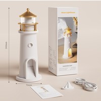 Creative petite lampe de table LED veilleuse HFBH HFBH musique atmosphérique haut-parleur corps capteur décor à la maison télécommande