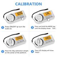 Mini balance de poche numérique LCD 50g, balance de précision professionnelle en milligrammes, 0,001g, haute précision, bijoux OEM ODM