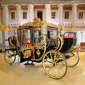 2025 Best Selling Royal <strong>Horse</strong> <strong>Drawn</strong> <strong>Carriage</strong> Limousine Electric Vehicle Cart OEM Special Transportation Electric <strong>Carriage</strong>