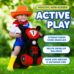 Scooter gonflable extérieur et intérieur pour tout-petits, enfants et garçons, filles de 2 ans et plus - Product Image 3