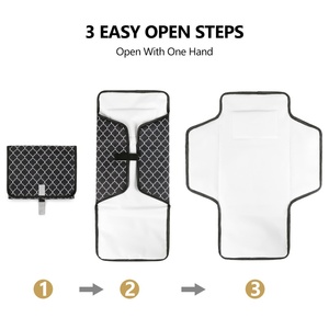 Portable Reusable Far Infrared Heating Care Pad Waterproof Folding Baby Diaper Changing Pad & <b>Cover</b> - Product Image 6