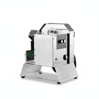 Máquina Cortadora de Vegetales Automática con Cinta Transportadora, Rebanadora Eléctrica, Trituradora y Picadora para Zanahoria, Pepino, Ajo, Jengibre, Cebollino, Frijoles