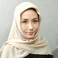 Sous-bonnet de hijab multifonctionnel en plastique léger et antidérapant pour femme, avec logo personnalisé, fixation sans lavage, taille ajustable
