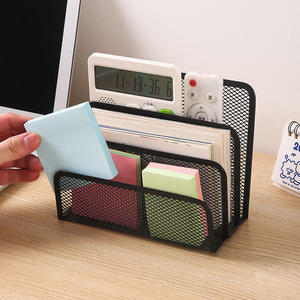 Estante de Metal Multicapa para Archivos, Organizador de Documentos de 4 Niveles, Negro, Almacenamiento de Papelería de Oficina, Soporte para Libros, Accesorios de Escritorio - Product Image 2