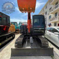 Excavatrice HITACHI ZX70 d'occasion en bon état, ZX60 ZX75US ZX80, matériel de construction, mini-excavatrice pour travaux de construction sur site