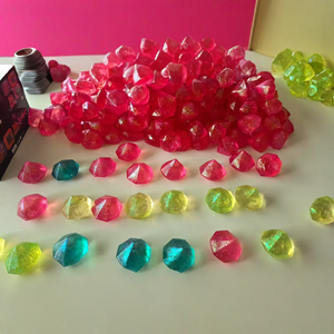 Jouet Squishy Diamant Pailleté en Gros, Jouet Anti-Stress Souple et Scintillant en TPR pour Enfants, Cadeaux et Faveurs de Fête d'Anniversaire - Product Image 3