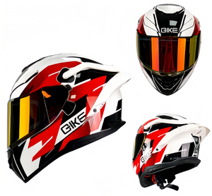 หมวกกันน็อคแบบเต็มใบสำหรับรถจักรยานยนต์ คุณภาพสูง ผลิตจากวัสดุ ABS ได้มาตรฐาน DOT เพื่อความปลอดภัยในการขับขี่ - Product Image 5