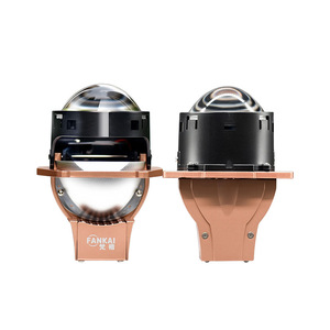 FANKAI Faro Delantero para Auto de 3 Pulgadas, 12+6 LED, Doble Lente, 70W, Actualización de Faro Delantero, Ajuste Universal, 6000K, 30000LM - Product Image 2