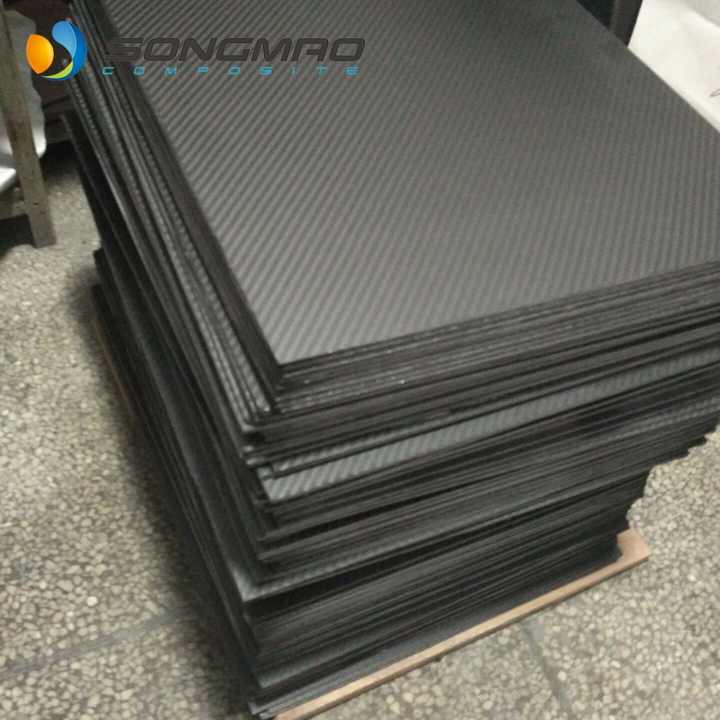 High Strength Oem 100% 3k Carbon Fiber Plain Weave Glossy Matte Carbon ...
