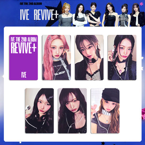 6 Tarjetas Fotográficas Brillantes del 2º Álbum de IVE, Kpop REVIVE+, Tarjetas Lomo de Gaeul, Wonyoung, Yujin, Liz, Rei, Leeseo, Postales para Coleccionar - Product Image 6