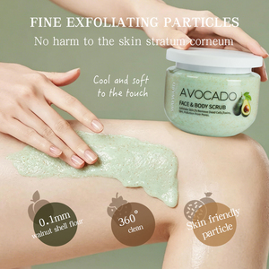 Factory Wholesale 250ml Deeply Cleansing <b>Body</b> <b>Scrub</b> Cream for Soft and Smooth Skin Exfoliating Moisturizing <b>body</b> <b>Scrub</b> Cream - Product Image 5
