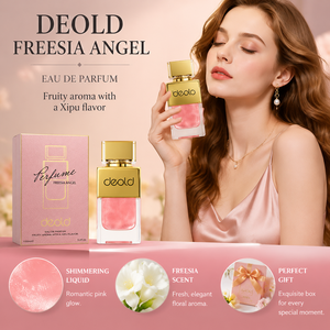 <span class=keywords><strong>Parfum</strong></span> pour femme Deold Freesia <span class=keywords><strong>Angel</strong></span> EDP <span class=keywords><strong>100ml</strong></span>, <span class=keywords><strong>parfum</strong></span> à paillettes roses, senteur florale fruitée, emballage cadeau de luxe - Product Image 2