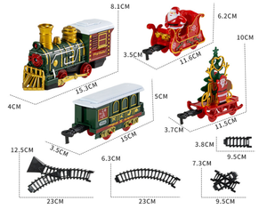 Set <span class=keywords><strong>de</strong></span> <span class=keywords><strong>Tren</strong></span> Navideño <span class=keywords><strong>para</strong></span> Árbol <span class=keywords><strong>de</strong></span> <span class=keywords><strong>Navidad</strong></span>, Pista <span class=keywords><strong>de</strong></span> Fácil Montaje, <span class=keywords><strong>Tren</strong></span> <span class=keywords><strong>El</strong></span>éctrico <span class=keywords><strong>de</strong></span> Santa Claus con Luces y Sonido <span class=keywords><strong>para</strong></span> Decoración Navideña - Product Image 3