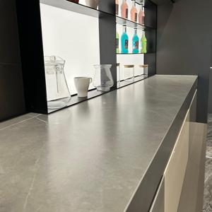 Juego de Muebles de Cocina Modulares Modernos Blancos de Cuarzo Artificial Ecológico con <span class=keywords><strong>Isla</strong></span> Integrada y Fregadero, Minimalistas y Duraderos para Apartamento - Product Image 5