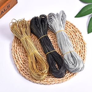 Cordon en cuir souple PU, bande à quatre plis, bande en cuir colorée, accessoires pour nœuds DIY, bijoux, accessoires vestimentaires et matériaux - Product Image 1