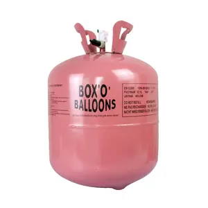 Bán buôn dùng một lần bóng xi lanh điền Helium gas Tank cho màu sắc khác nhau cho Đảng