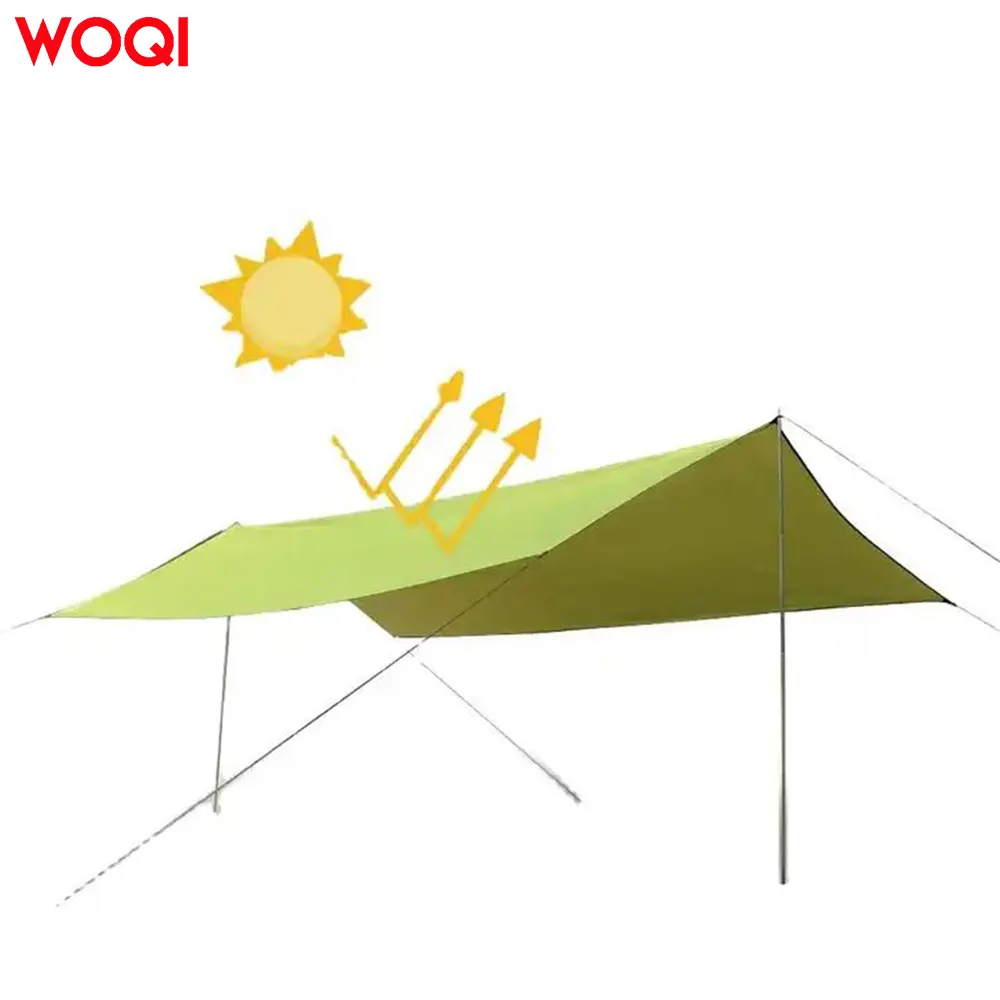 Woqi telo da campeggio per amaca Rain Fly Ground Sheet Mat escursionismo caccia Tarp tenda