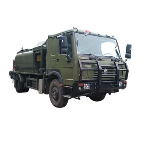 2025 HOWO xe tải trình duyệt nước đa chức năng với hệ thống phun nước nhiên liệu diesel 4x2 bánh xe để làm sạch đường rắc - Product Image 1