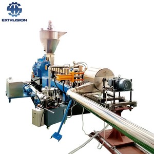 Nhựa <span class=keywords><strong>masterbatch</strong></span> PP PE PVC Pet Polymer pelletizing dòng đôi vít đùn - Product Image 1