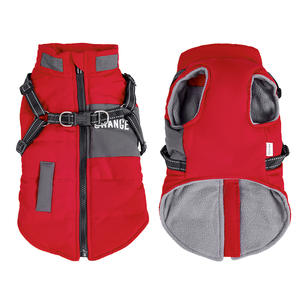 Nuovi arrivi autunno inverno solido per il tempo libero in poliestere con colletto antivento riflettente eco-friendly <span class=keywords><strong>vestiti</strong></span> per animali da compagnia - Product Image 5