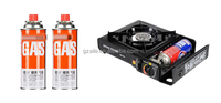 Machine de remplissage de gaz aérosol semi-automatique trois-en-un pour cartouches de réchaud au butane et bouteilles en étain/aluminium