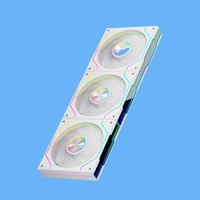 Ventilateur de Boîtier d'Ordinateur Infinite Lens Prism 9PRO ARGB avec Synchronisation Lumineuse, Contrôle Intelligent de la Température PWM, Roulement Fluide, 50000 Heures