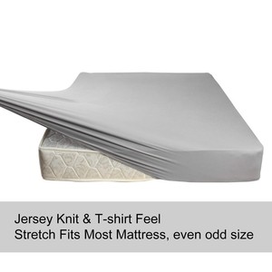 Fabrication <span class=keywords><strong>en</strong></span> gros de draps <span class=keywords><strong>en</strong></span> <span class=keywords><strong>jersey</strong></span> microfibre/spandex de haute qualité, écologiques, super doux, pour hôtels - Product Image 6