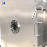LABOAO Automatische PLC 200kg per batch voedselvriesdroger industriële vacuümfrydroger