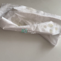 Vente en gros de ballots de chiffons de nettoyage en coton usagé, issus de draps blancs Mitumba coupés et de draps de nettoyage en coton usagé