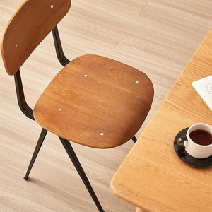 <span class=keywords><strong>เก้าอี้</strong></span>ร้าน<span class=keywords><strong>อาหาร</strong></span>โครงเหล็กหุ้มเบาะไม้สไตล์โมเดิร์น สีขาวแบบอินดัสเทรียล สำหรับร้าน<span class=keywords><strong>อาหาร</strong></span>ฟาสต์ฟู้ดและเฟอร์นิเจอร์บ้าน  สามารถปรับแต่งได้ - Product Image 2