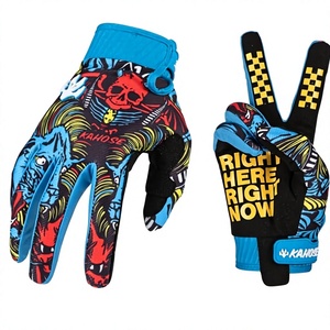 Guantes de Motocicleta Motowolf de Medio Dedo, de Poliéster Elástico, Resistentes al Desgaste, Retro, Transpirables, para Verano - Product Image 3