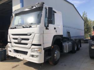 Camion tracteur d'occasion Sinotruk Euro 2 Diesel 6X4 à direction à droite HOWO, capacité de charge de 21 à 30 tonnes, 371 ch - Product Image 2