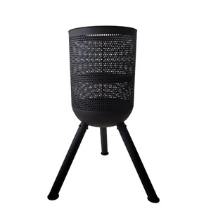 <span class=keywords><strong>Cheminée</strong></span> de camping haut de gamme personnalisée avec gril <span class=keywords><strong>barbecue</strong></span> intégré pour brûler des bûches - Product Image 5