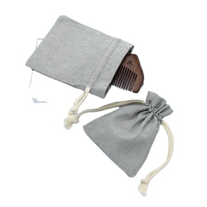 Sacs à poussière Otes, sac à main en coton mousseline avec cordon de serrage pour femmes - Product Image 4