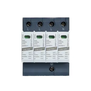 TUV CB t2 4p 20ka spd 275v ac din rail dispositivo de proteção contra surtos para proteção contra trovões