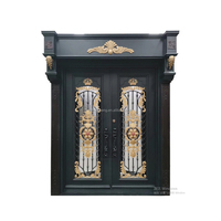 Bowdeu – porte d'entrée en fonte, Catalogue, porte en acier, personnalisée, Double fer forgé, porte d'entrée pour maison
