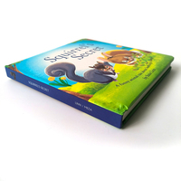Impression de livre de planche Écureuils secret Bébé histoire du coucher Animaux maternelle Livres éducatifs