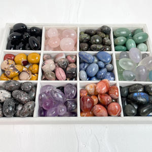 <span class=keywords><strong>Pierre</strong></span> à rouler en gros Pierres de guérison en cristal naturel Pierres dégringolées pour la décoration intérieure - Product Image 2