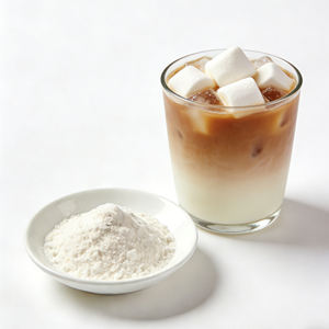 Crème à café végétale saine sans produits laitiers, sans cholestérol, pour usage en salons de thé et cafés, sac de 25 kg, personnalisable - Product Image 1