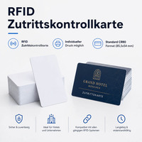 Kartu Kontrol Akses RFID T5577 125 kHz, Dapat Dicetak, Tanpa Kontak, PVC, Kartu Kunci Hotel, Tahan Air, Tahan Cuaca